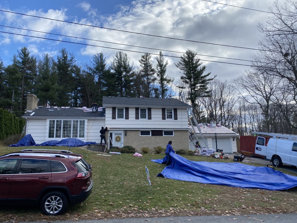 Holden, MA - Stripped and installing Owens Corning Duration shingles on this home in Holden, MA. Holden, MA - Stripped and installing Owens Corning Duration shingles on this home in Holden, MA.