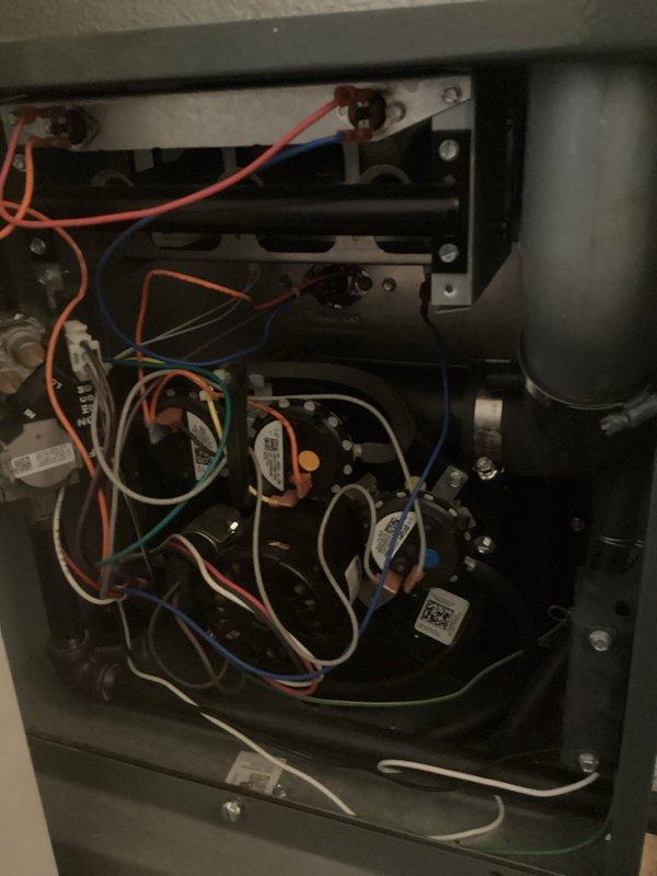 Completed monthly Platinum Level maintenance on customer's 6-year-old HVAC system. Replaced 16x25x1 polarized filter (customer receives one polarized filter per visit, no pleated filter). Inspected internal electrical components and connections. Reset thermostat to auto mode as needed.
