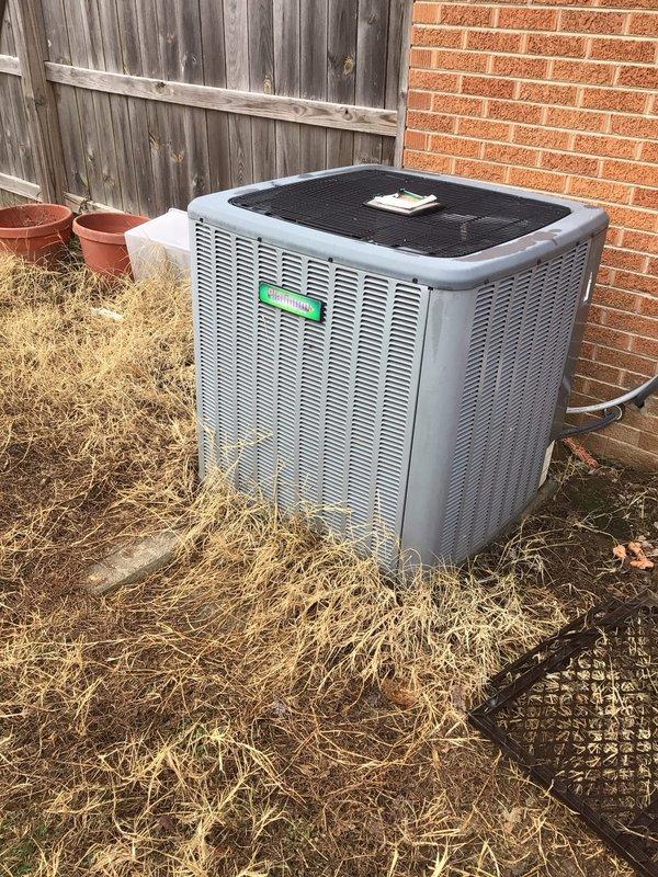 Performed scheduled Platinum Level maintenance service on 6-year-old residential HVAC system. Inspected both indoor furnace unit and outdoor AC condenser; system appears to be in serviceable condition. Replaced 16x25x5 air filter as part of regular maintenance program.