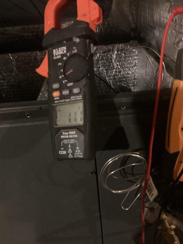 Performed annual Platinum Level maintenance on a 3-year-old HVAC system. Replaced 30x30x1 filter, conducted electrical testing with clamp meter to verify proper voltage/amperage readings, and inspected furnace unit for operational efficiency. System is functioning properly; customer renewed service agreement.