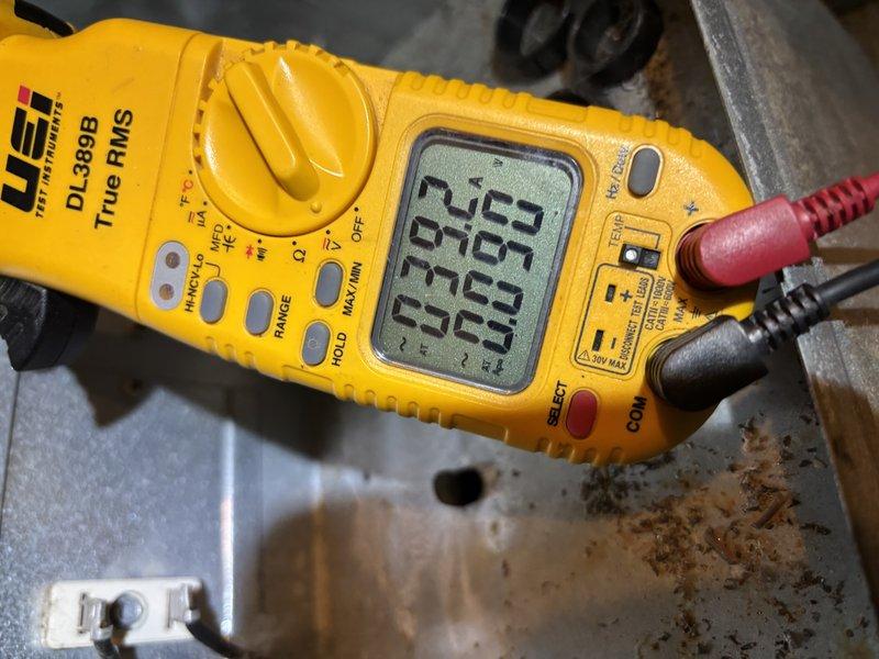 Responded to customer complaint of heat pump system with fan that would not turn off when in auto mode. Performed electrical diagnostics using UEi DL389B multimeter to test control circuitry. Identified and repaired faulty relay in the fan control circuit, restoring proper automatic operation of the system fan.