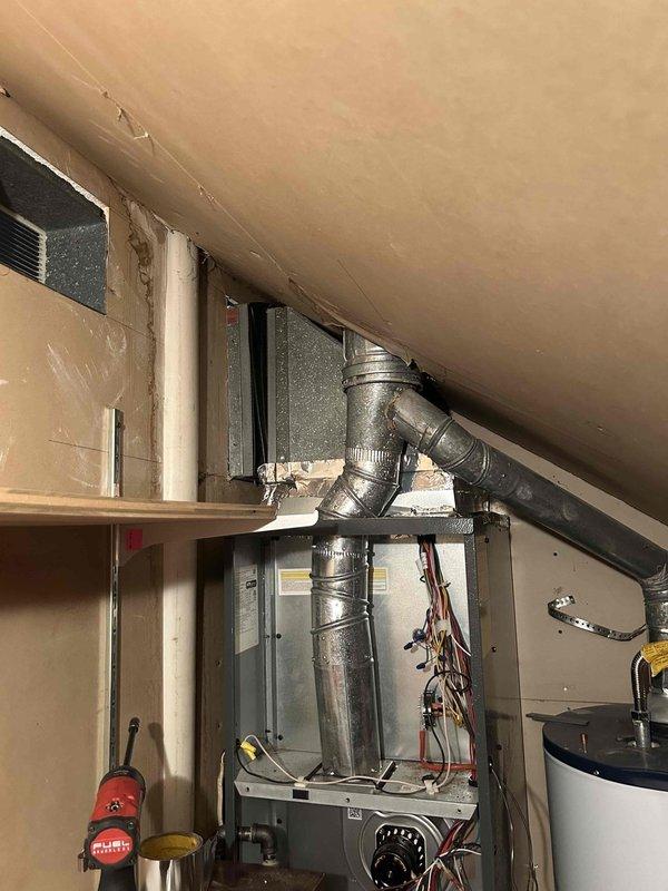 Responded to a no-heat service call where system was completely unresponsive. Diagnosed faulty control board sending incorrect signals to limit switches. Replaced board, tested limit functionality, and cleaned flame sensor. Discovered extremely dirty filter which customer replaced with a 14x20x1 filter. Recommended installation of polarized filter system due to excessive household dust. System restored to proper operation with all functions verified.