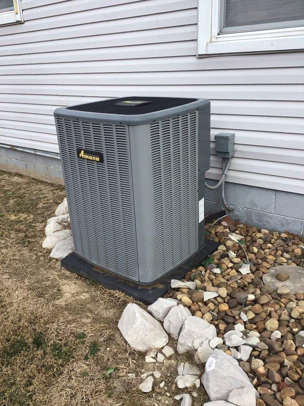 Performed second annual Platinum Level maintenance visit on 5-year-old HVAC system. Replaced 16x25x5 filter and inspected Honeywell thermostat and Amana outdoor unit. System functioning properly with no issues identified. Customer due for service renewal.