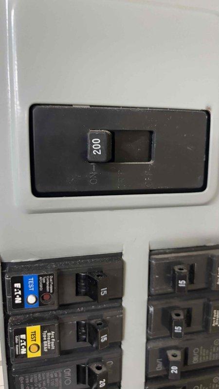 Performed free generator estimate at residential property for homeowner Dennis Wortham. Inspected existing natural gas utility connection and 200-amp electrical panel with multiple circuit breakers to determine compatibility for generator installation. Customer is eligible for 10-year parts and labor warranty promotion with new generator installation.