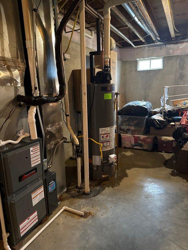 Completed replacement of malfunctioning generator in basement utility room. Performed verification checks on installation to ensure proper integration with existing HVAC and water heating systems. All connections properly secured and system tested for full operational functionality.