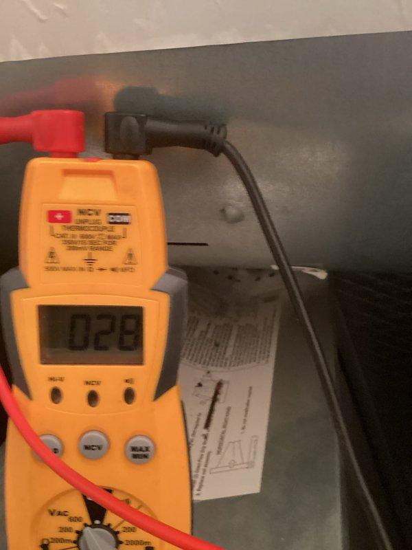 Performed platinum level preventative maintenance on 6-month-old system. Completed electrical diagnostics showing voltage readings of 243V and 28V. Replaced 20x20x5 air filter during second scheduled maintenance visit. System is operating within normal parameters and is due for renewal.