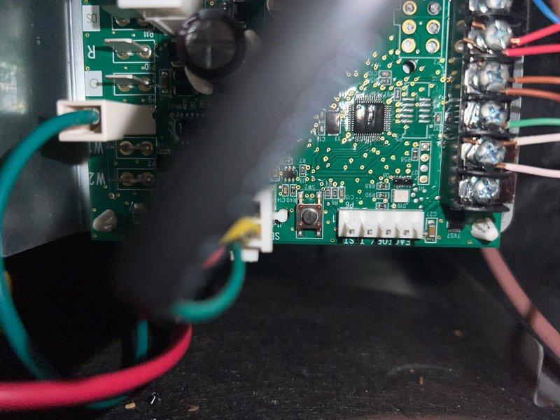 Performed scheduled 6-month maintenance service on HVAC system. Replaced 20x20x5 filter during this first maintenance visit. Inspected control board for proper connections and verified system level mounting to ensure optimal operation.