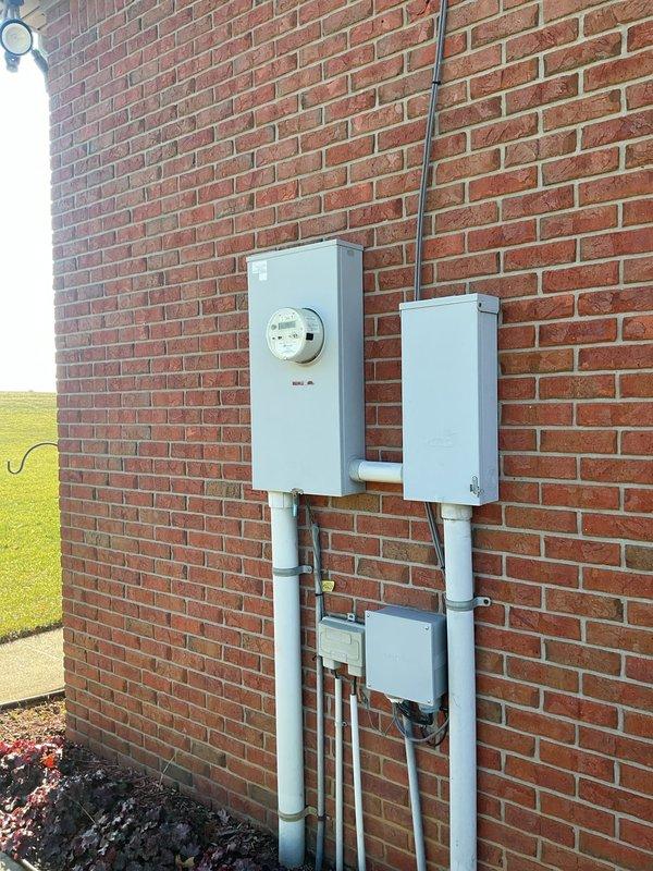 Completed generator estimate at residential property with existing natural gas service and electrical panel. Assessed current gas meter configuration and electrical service entrance to determine appropriate generator connection points. Evaluated site conditions for optimal generator placement with consideration for code requirements and efficient installation.
