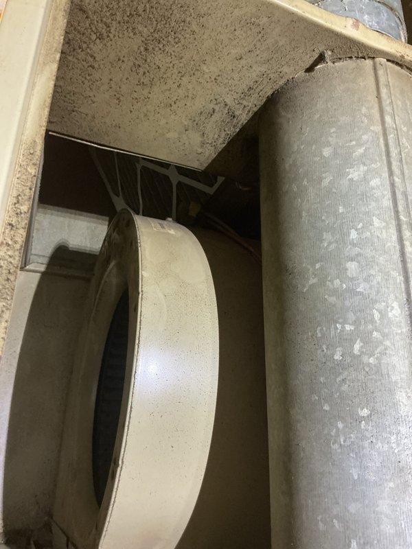 Conducted comprehensive inspection of aging furnace unit and ductwork, noted significant dust accumulation and potential maintenance issues. Provided customer with replacement options for the wall-mounted HVAC system, including improved efficiency models with modern specifications to address current ventilation concerns.