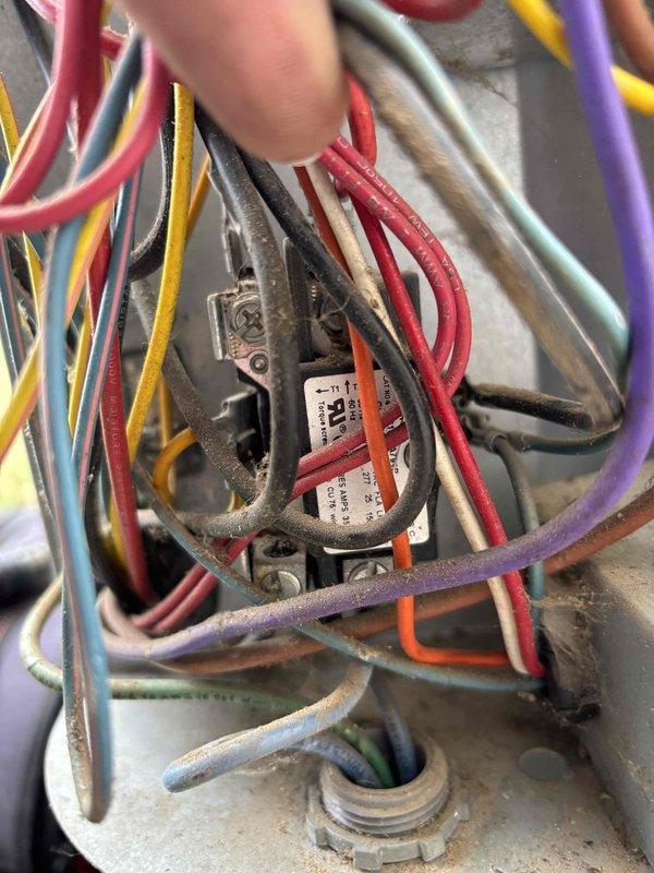 Performed monthly planned maintenance on 10-year-old CFI HVAC system. Measured supply air temperature (92.6°F) at ceiling register and inspected electrical connections and relays. All components functioning within normal parameters after service.