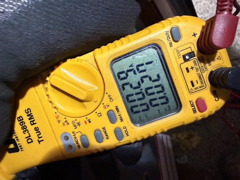 Performed monthly maintenance on 4-year-old HVAC system (16"x25"x1" filter size) per Platinum Level service agreement. Conducted electrical diagnostics using DL-988 True RMS multimeter to verify proper voltage readings across components. Accessed system components using hex key tools while wearing appropriate PPE to complete the scheduled maintenance tasks.