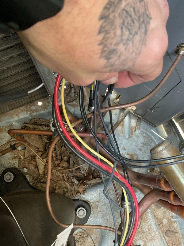 Responded to a no-heat call for a 2-year-old system with homeowner reporting zero airflow and indoor temperature of 60°F. Inspection revealed accumulated debris in the unit affecting electrical components. Performed thorough cleaning of system interior and reconnected loose wiring connections found between control board and blower motor. After repair, system restored to proper operation with normal heating function and airflow.