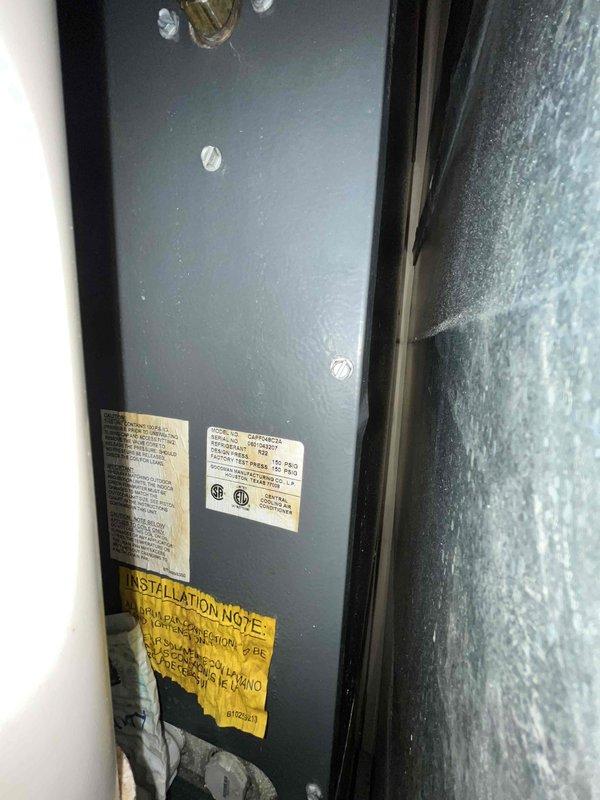 Conducted comprehensive evaluation of existing HVAC system for potential replacement. Inspected current equipment including Honeywell control thermostat, pressure gauge assembly, and main unit with installation documentation. System is operational but customer is exploring green replacement options to improve efficiency and reduce environmental impact.