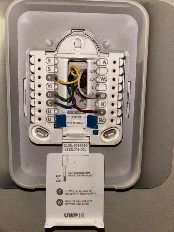 Completed dual system maintenance on 4-year-old Gold Level service plan. Performed comprehensive inspection of furnace/air handler including electrical components, circuit boards and wiring connections. Checked and verified thermostat functionality with proper wire terminal connections (Y, G, C, W, Rc). Both systems functioning properly with no issues detected. Customer's service plan due for renewal.