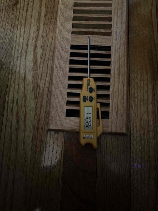 Completed annual maintenance on 6-year-old Gold Level system. Performed temperature differential testing with readings showing 8°F below ambient, which is within acceptable range. Inspected control board circuitry and electrical connections, confirming proper operation of relay components and wiring integrity. All systems functioning normally; no issues detected.