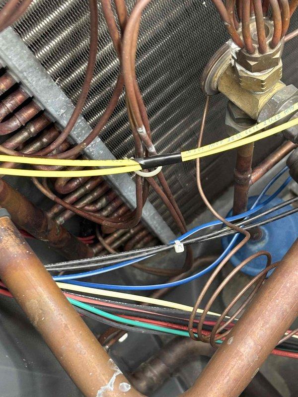 Responded to no-heat call for 6-year-old HVAC system with complete system failure including thermostat and airflow issues. Upon inspection, identified failed control board causing system shutdown. Replaced control board, verified proper voltage to components, and restored full system functionality with normal heating operation.