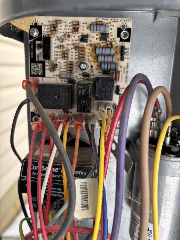 Performed annual platinum-level maintenance on 4-year-old HVAC system. Conducted electrical diagnostics using clamp meter to verify proper amperage readings (4.5A) and inspected control board components for functionality. Replaced 20x20x5 air filter as part of scheduled first visit maintenance protocol.