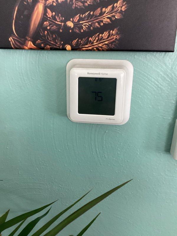 Completed planned maintenance on residential HVAC system. Replaced 16x25x5 air filter (first service in 4 years), inspected thermostat operation, and performed comprehensive furnace inspection including electrical components testing with multimeter. System is now operating within normal parameters.