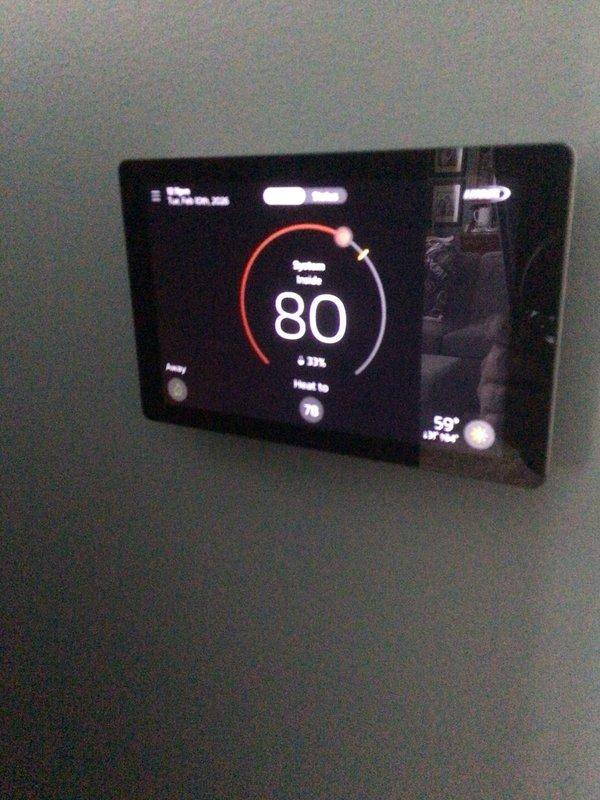 Performed Platinum Level maintenance service on dual HVAC systems, both approximately 2 years old. Inspected and verified proper operation of both units, including the furnace with PVC ventilation components and associated ductwork. Checked thermostat functionality, confirming proper temperature display and heating setpoint control.