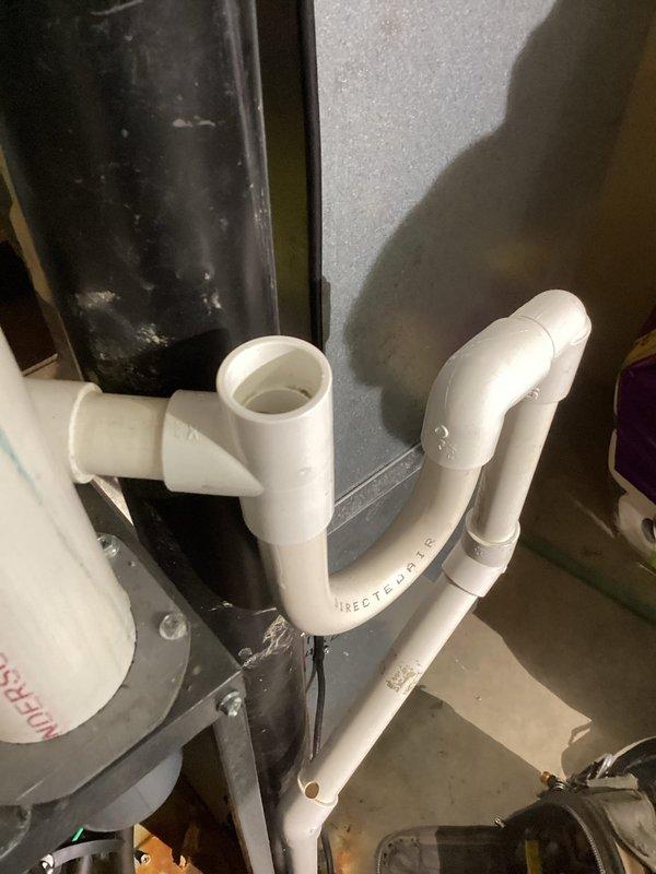 Completed Platinum Level maintenance on 6-year-old system. Replaced 16x20x1 filter during first annual visit. Inspected plumbing connections, including PVC drainage components, and verified electrical systems using clamp meter which confirmed proper voltage readings of 24.5V to control circuits.