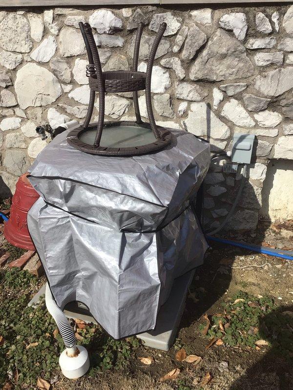 Completed Platinum Level maintenance on 3-year-old HVAC system, which included replacing 16x25x5 filter and performing comprehensive system inspection. Verified proper operation of Lennox thermostat and confirmed heating functionality. Outdoor unit was properly protected with weatherproof cover as part of seasonal maintenance protocol.