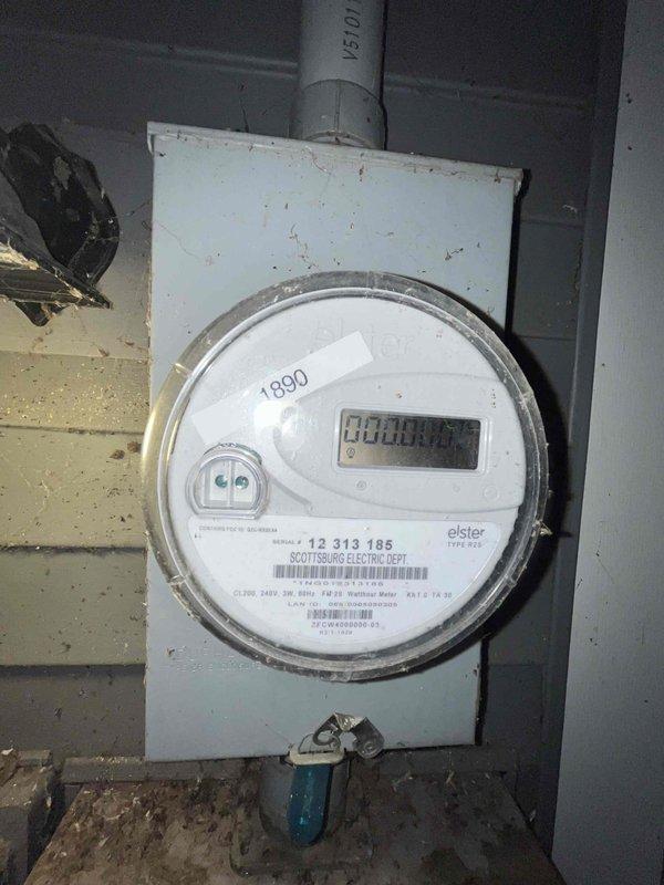 Conducted a replacement estimate for an aging HVAC system that includes provision of a free tankless water heater as part of a promotional package. Inspected existing electrical service meter and thermostat wiring configuration to determine compatibility with proposed new equipment. Customer also has immediate plumbing needs involving a malfunctioning water heater with a burned element and minor pipe leak that will be addressed separately.