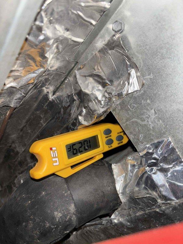 Completed monthly Gold Level maintenance service on a 3-year-old HVAC system. Replaced 20x20x1 filter, inspected blower wheel assembly for proper operation, and performed temperature differential testing which showed readings within normal range. System is functioning properly with no issues detected.