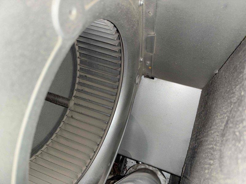 Completed monthly Gold Level maintenance service on a 3-year-old HVAC system. Replaced 20x20x1 filter, inspected blower wheel assembly for proper operation, and performed temperature differential testing which showed readings within normal range. System is functioning properly with no issues detected.