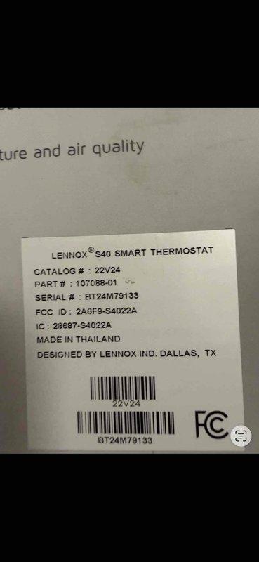Completed installation of a Lennox 3-ton, 18 SEER, 99% efficiency complete HVAC system. Installed polarized filter and ran gas line to water heater with tee and shutoff for future expansion. System includes S40 Smart Thermostat for temperature and air quality control.