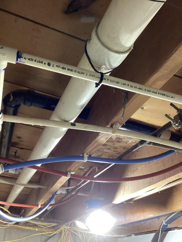 Completed quarterly maintenance service with replacement of 16x25x5 air filter. Inspected furnace control board with flame sensor and verified proper operation. Examined and confirmed integrity of PVC venting system and electrical connections in utility space. All components functioning correctly after service.
