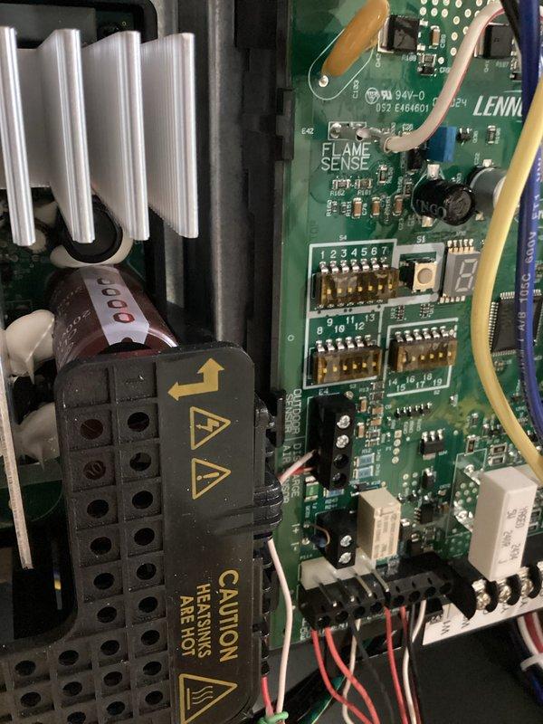 Completed quarterly maintenance service with replacement of 16x25x5 air filter. Inspected furnace control board with flame sensor and verified proper operation. Examined and confirmed integrity of PVC venting system and electrical connections in utility space. All components functioning correctly after service.