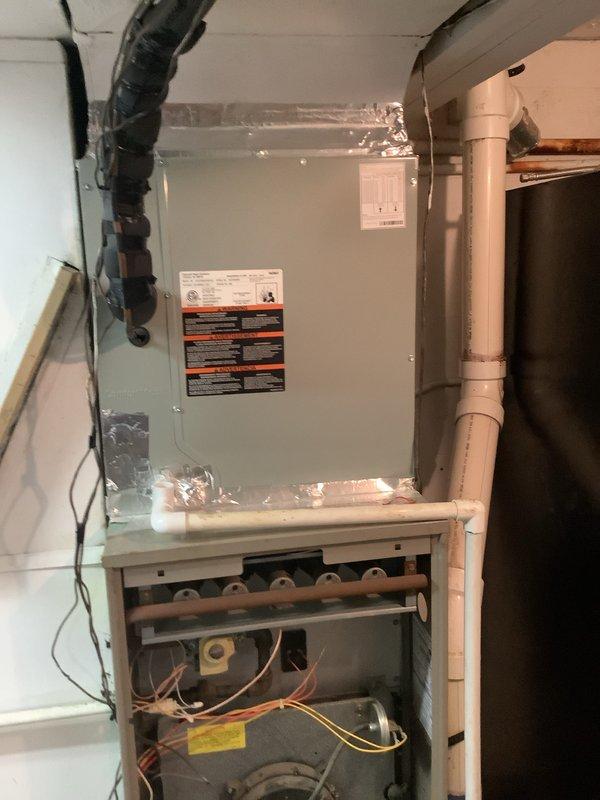 Performed comprehensive evaluation of aging residential HVAC system for potential replacement options. Conducted thorough inspection of existing furnace, noting significant wear on internal components including blower assembly, control board, and ventilation connections. Customer is interested in two Trane systems; detailed assessment completed to determine optimal replacement configurations.