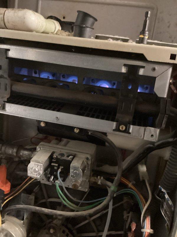 Performed monthly maintenance on 20-year-old Gold Level HVAC system. Inspected gas furnace with proper flame pattern and combustion. Replaced air filter (10x30) as part of routine service. System operating efficiently; next service scheduled for 06/19/2025.