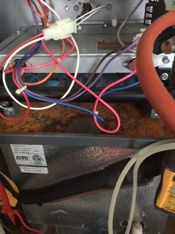 Performed scheduled second annual maintenance visit on 7-year-old Gold Level HVAC system. Inspected electrical connections and wiring, noting proper terminations with no signs of overheating or loose connections. Examined and documented significant dust accumulation in ductwork that could restrict airflow; recommended professional duct cleaning service to improve system efficiency and indoor air quality. Replaced 16x25x5 air filter as part of routine maintenance protocol.
