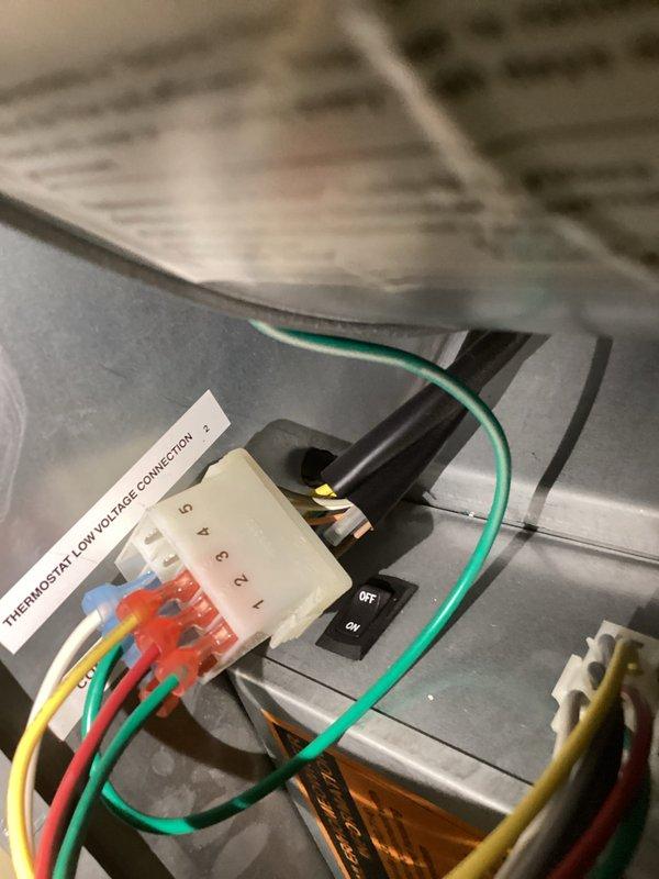 Performed annual planned maintenance on HVAC system installed 7/31/25. Inspected thermostat low voltage connections and verified proper wire terminations. Temperature readings confirmed system operating at 78°F with all components functioning within normal parameters.