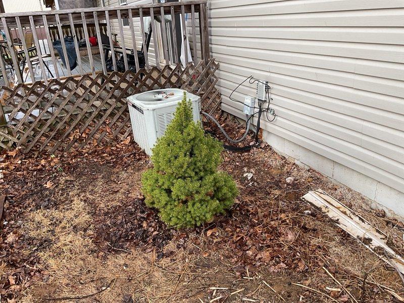 Completed comprehensive assessment for crawlspace system replacement, including evaluation of severely corroded water heater with visible rust staining and aging HVAC equipment. Documented condition of existing ductwork and outdoor condenser unit to prepare detailed quote for complete system replacement with new ductwork and complimentary tankless water heater installation per promotional offer.