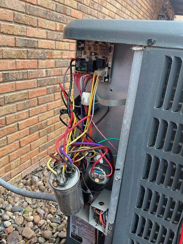 Completed second visit of Gold Level maintenance on 5-year-old HVAC system. Inspected outdoor unit's electrical compartment, checking capacitors and wiring connections for proper function. Examined indoor furnace components and ductwork in utility room, verifying system operation. Replaced 16x20x5 filter and discussed annual renewal options with customer.