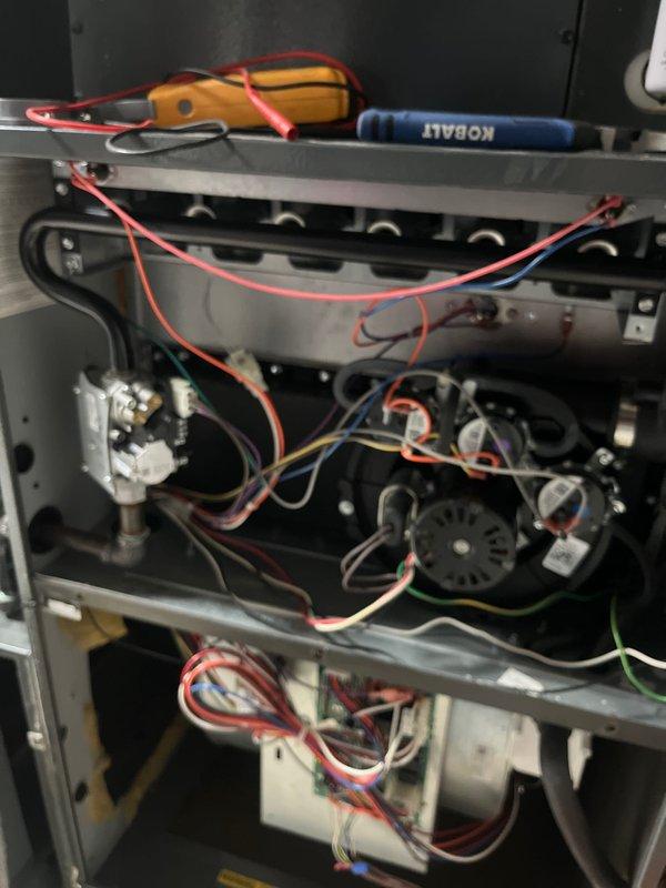 Performed comprehensive Platinum Level maintenance service on system. Conducted electrical component inspection with multimeter, verifying circuit board functionality and proper wire connections. Monthly filter was replaced and all safety controls were tested with system operating within manufacturer specifications.