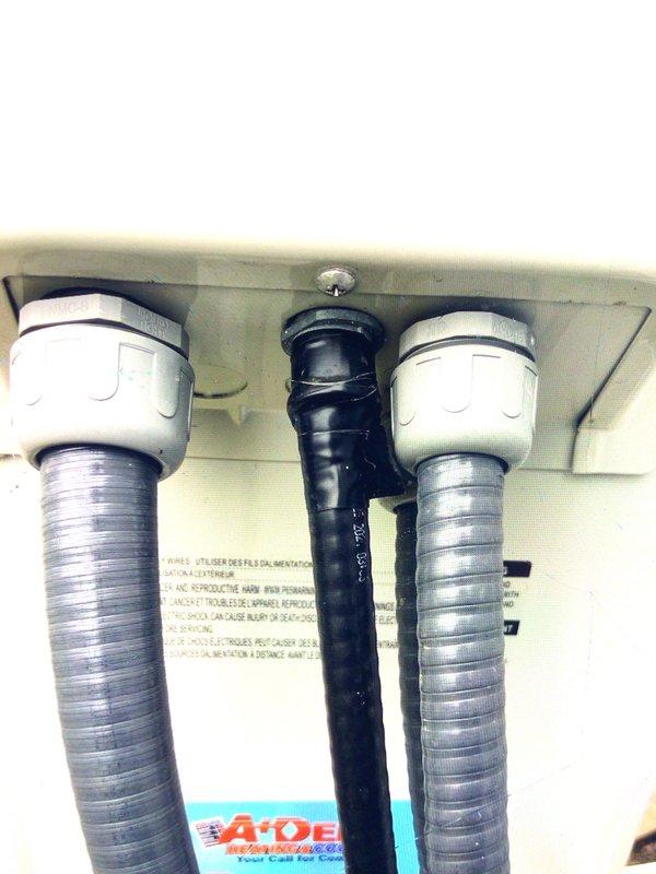 Performed annual Gold Level maintenance service on a 1-year-old mini-split system. Inspected the outdoor condenser unit (Coastal brand) for proper operation and verified connections to refrigerant lines and electrical components were secure. Checked drainage system components including condensate lines and P-trap assembly for proper installation and function.