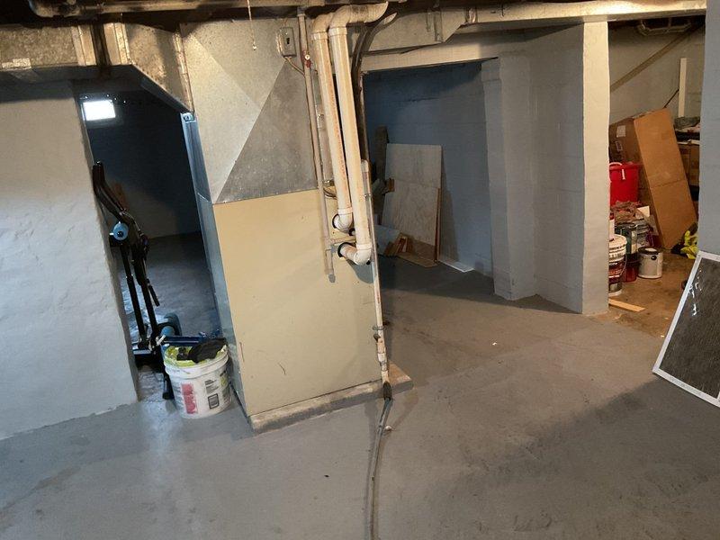 Conducted a comprehensive replacement evaluation for a 15-year-old residential HVAC system (both AC and furnace units). System currently operational but approaching end of useful service life. Visual inspection of the basement mechanical area and outdoor condenser unit completed with photo documentation to support replacement recommendation.