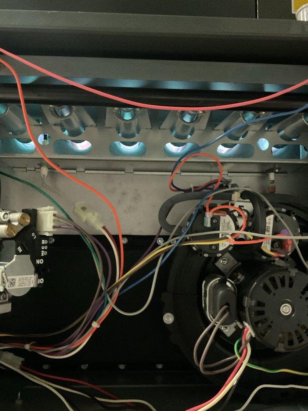 Responded to a system failure callback where the heating unit was intermittently failing to restart after reaching temperature setpoint. Inspection revealed electrical control issues within the furnace. Performed diagnostic testing of the control board connections and gas valve circuitry, cleaned accumulated dust from critical components, and verified proper sequencing of the ignition system. System now correctly cycles through startup sequence and maintains operation without requiring power reset at the breaker.