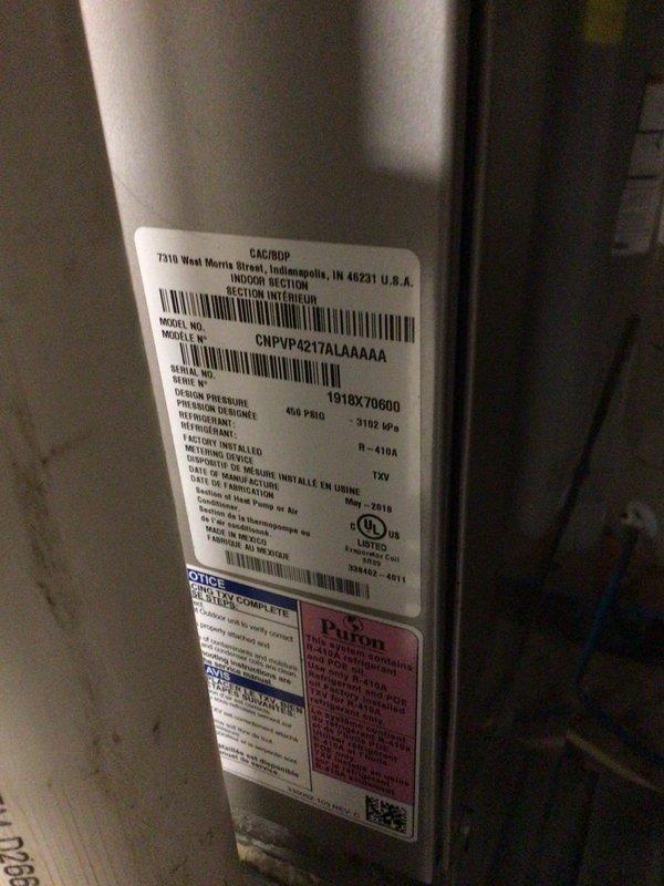 Responded to a no-heat call for an 8-year-old Carrier system (manufactured May 2018) using R-410A refrigerant. Diagnosed faulty control board causing system non-operation despite thermostat call for heat (set at 68°). Replaced control board, verified proper ignition sequence, and confirmed normal operation with adequate airflow through all vents.