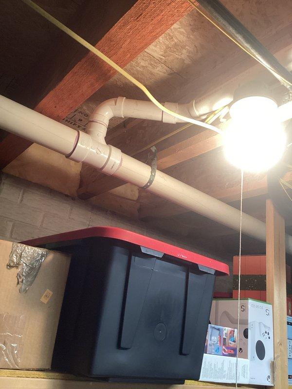 Replaced existing sump pump system in basement utility area with new unit, including electrical hookup to ensure proper operation. Installed new check valves on discharge line to prevent backflow, removed and disposed of old sump pump equipment, and verified all connections were secure and functioning correctly per manufacturer specifications.