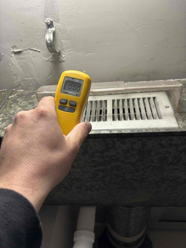 Completed comprehensive Platinum Level maintenance on 2-year-old HVAC system during second annual visit. Performed full system inspection including electrical component verification, capacitor testing, and airflow measurements at supply registers. Changed 16x25x5 filter, inspected condenser unit with access panel removal to verify wire connections and component integrity, and documented system performance with diagnostic readings. All components operating within manufacturer specifications; customer due for maintenance plan renewal.