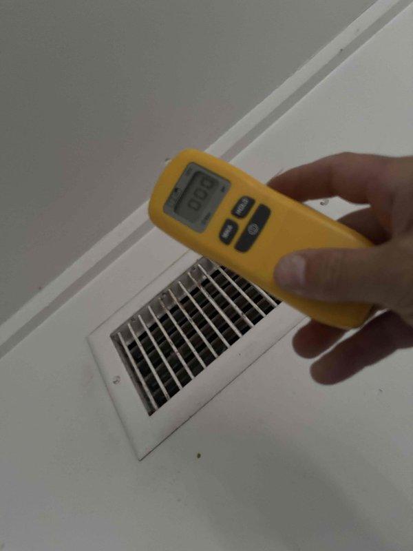 Completed Platinum Level monthly maintenance on a 2-year-old HVAC system. Replaced 16x20x1 air filter and performed comprehensive system diagnostics. Recorded supply air temperature at 47.2°F and return air temperature at 40.0°F, confirming proper cooling operation and adequate temperature differential across the system. All components operating within normal parameters with no deficiencies noted.