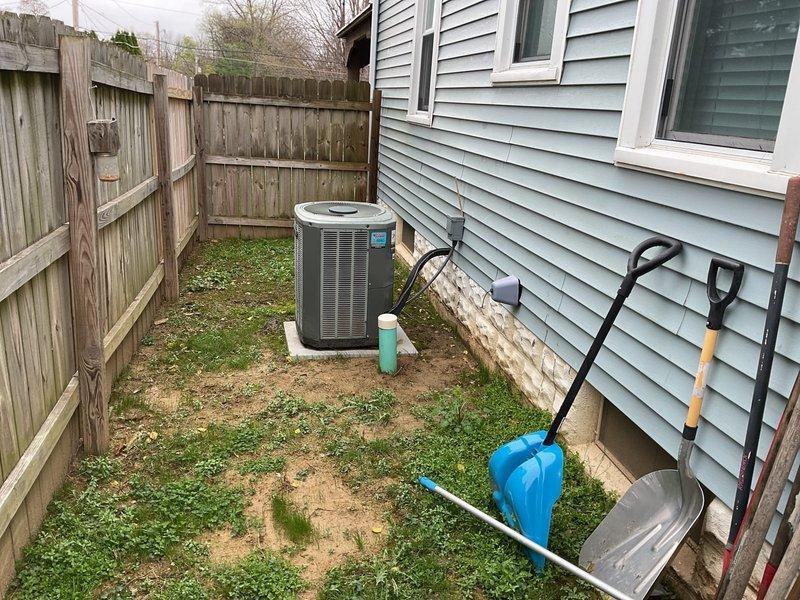 Conducted comprehensive site evaluation for complete HVAC system replacement on 20-year-old residential air conditioning unit and furnace. Assessed outdoor condenser unit condition, electrical connections, refrigerant line configuration, and internal component wear to provide accurate replacement estimate and system sizing recommendations. Documented existing equipment specifications and discussed multiple system options with customer to meet their heating and cooling needs.