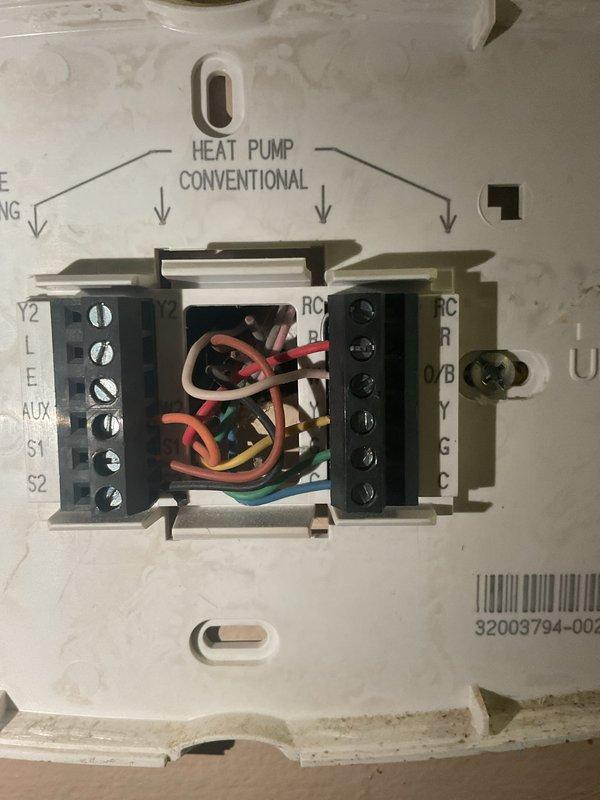 Conducted comprehensive HVAC system replacement estimate for homeowner concerned about mold and seeking complete ductwork relocation to attic from current location. Evaluated existing electrical panel, thermostat wiring configuration, and current system operation to determine requirements for new equipment installation and ductwork modification. Documented electrical infrastructure and HVAC control wiring to assess compatibility with proposed high-efficiency replacement system and relocated ductwork layout.