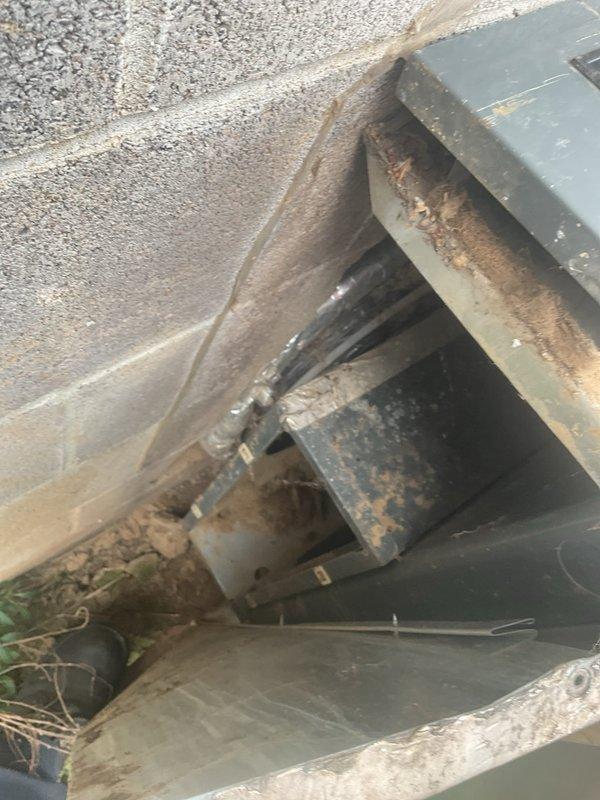 Responded to service call for outdoor unit access panel found unsecured and non-functioning thermostat on 3-year-old system. Performed diagnostic evaluation using refrigerant manifold gauges to assess system pressures and operational parameters. Secured exterior panel on condensing unit and addressed thermostat malfunction. Delivered 20x20x4 air filter to property. System restored to proper heating operation with all components functioning as designed.