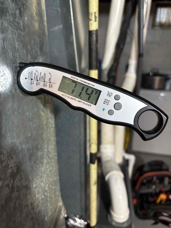 Completed first annual Platinum Level maintenance on 4-year-old HVAC system. Performed comprehensive inspection of blower motor assembly, verified electrical connections, checked system temperatures with digital thermometer reading 54°F, and replaced 16x25x5 air filter per maintenance protocol.