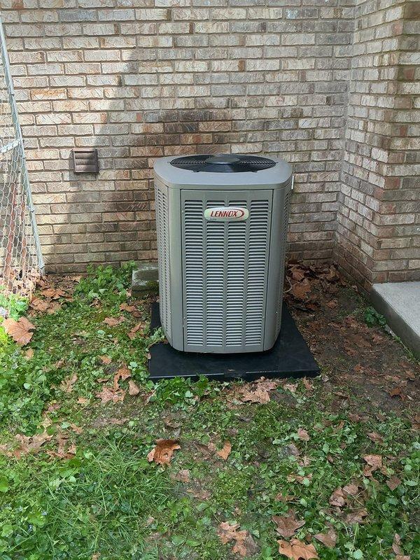 Completed second visit of annual Platinum Level maintenance on 3-year-old single HVAC system. Performed comprehensive system inspection and testing using calibrated digital instruments to verify operational parameters. Replaced 20x20x5 polarized air filter and conducted full preventive maintenance protocol on Lennox outdoor condensing unit. All system components tested within manufacturer specifications. Maintenance agreement renewed for continued annual service coverage.